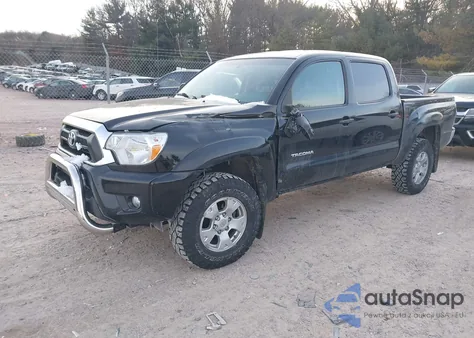 2013 Toyota Tacoma Double Cab from USA, damaged, VIN 3TMLU4EN7DM128414